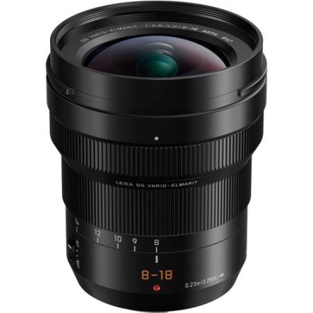 LEICA DG Vario-Elmarit 8-18mm f/2.8-4 ASPH - obiektyw szrokokątny, zmennoogniskowy, Micro 4/3, czarny_1